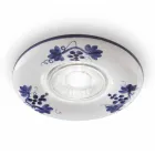 Spot encastré en céramique faite en Italie Pescara par Ferroluce Viadurini