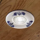 Spot encastré en céramique faite en Italie Pescara par Ferroluce Viadurini