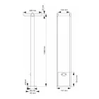 Spot Solaire Extérieur Led en Aluminium Blanc ou Noir Mat - Agorio Viadurini