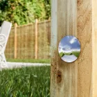 Spot LED Rond 2W pour Extérieur en Acier Inoxydable, 4 Pièces - Mayor Viadurini