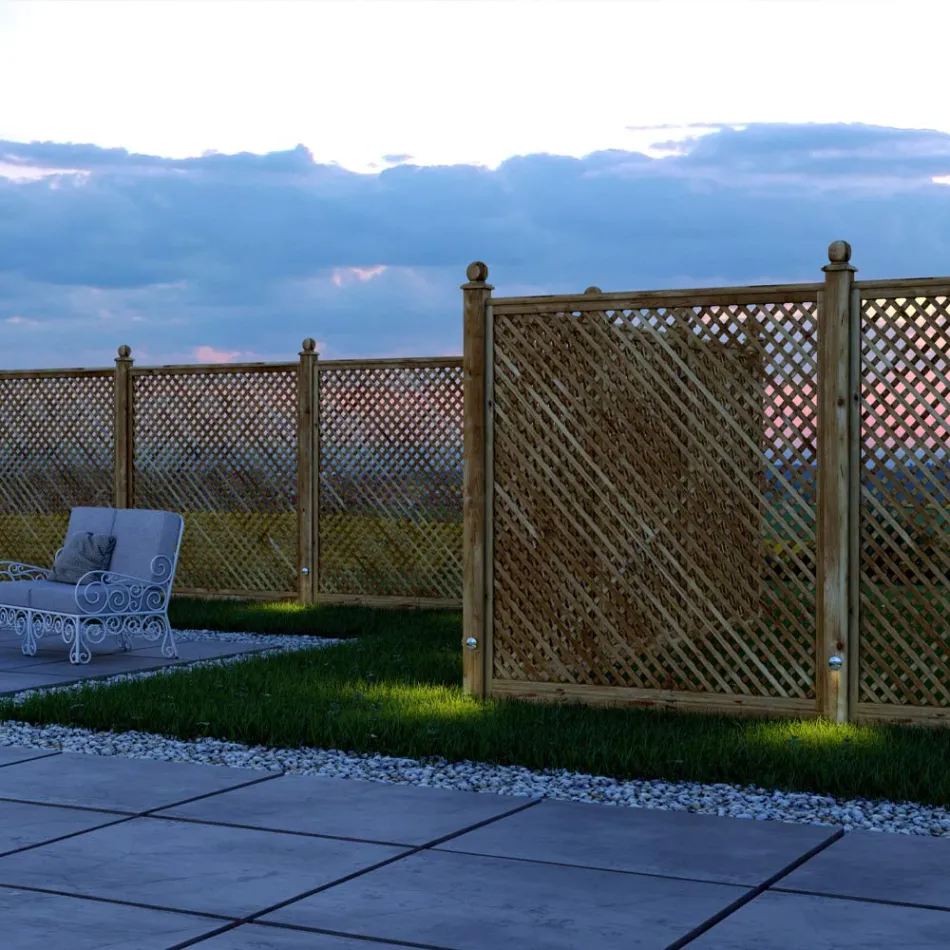 Spot LED Rond 2W pour Extérieur en Acier Inoxydable, 4 Pièces - Mayor Viadurini