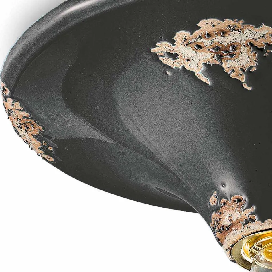 Spotlight depuis vintage conçu plafond céramique Erica Ferroluce Viadurini