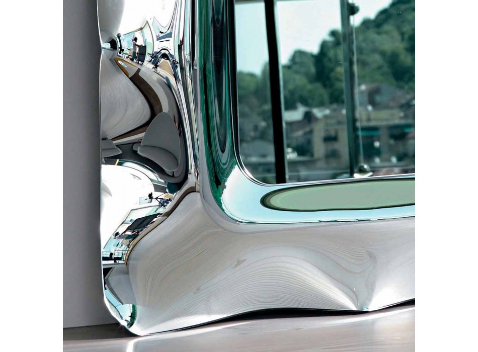 Miroir de sol / mur Fiam Italia Dorian 202x105cm fabriqué en Italie Viadurini