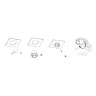 Plafonnier Led Réglable Photoprojecteur en Aluminium 4 Pièces - Etrusque Viadurini