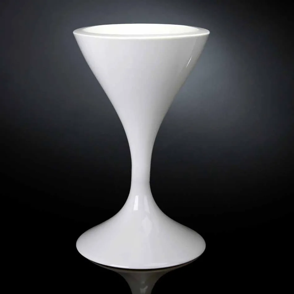 Frappeuse de sol en polyéthylène blanc Made in Italy - Bratislava Viadurini