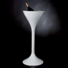 Frappeuse de sol en polyéthylène blanc Made in Italy - Bratislava Viadurini