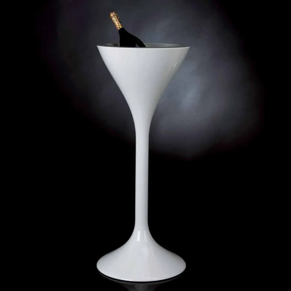 Frappeuse de sol en polyéthylène blanc Made in Italy - Bratislava Viadurini