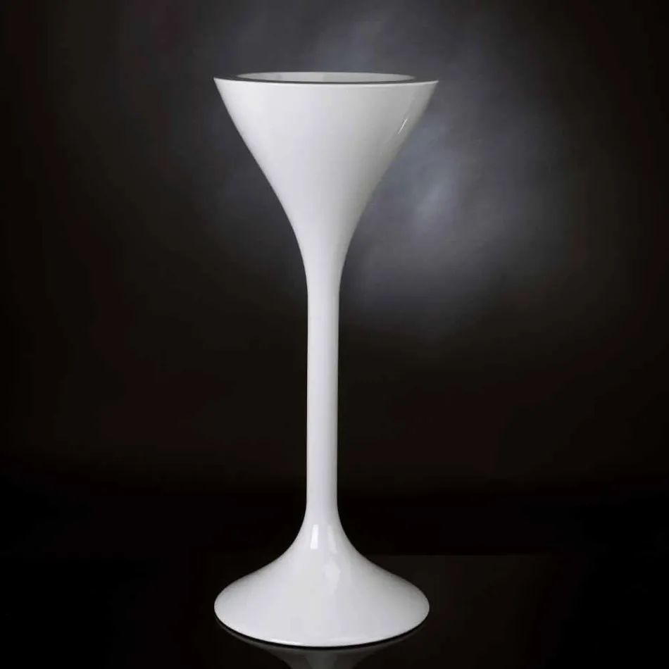 Frappeuse de sol en polyéthylène blanc Made in Italy - Bratislava Viadurini