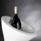 Frappeuse de sol en polyéthylène blanc Made in Italy - Bratislava Viadurini