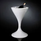 Frappeuse de sol en polyéthylène blanc Made in Italy - Bratislava Viadurini