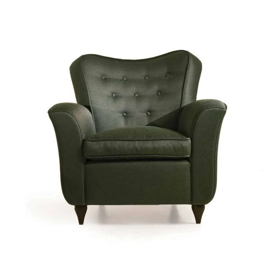 Fratelli Boffi Léonie Chaise design rembourrés, dos capitonné Viadurini