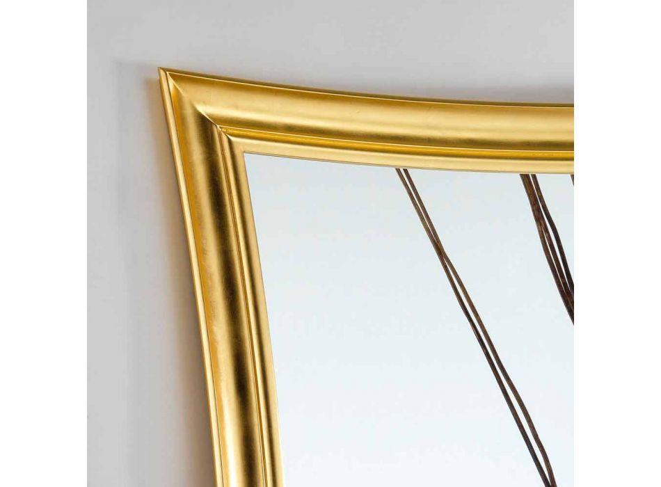 Grand rez-de-miroir / mur design moderne coeur, 110x197 cm Viadurini