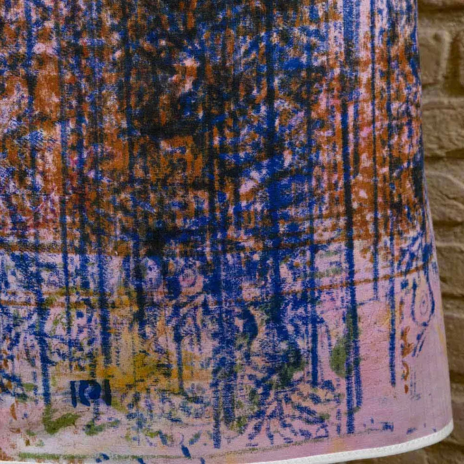 Tablier fait main imprimé pièce unique en coton - Marques Viadurini