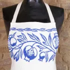 Tablier italien en lin fait à la main - Marques Viadurini