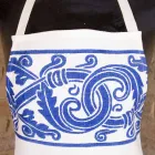 Tablier italien en lin fait à la main - Marques Viadurini