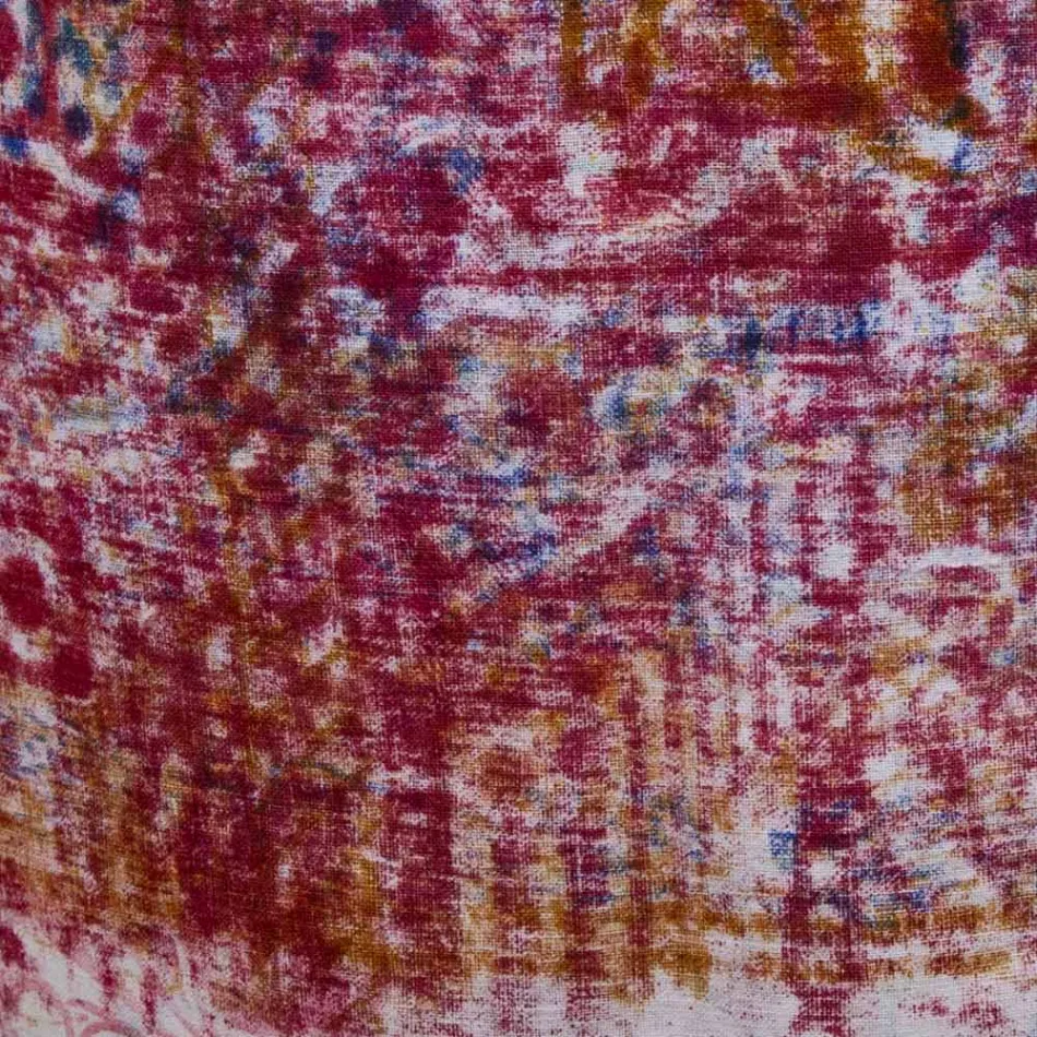 Tablier italien en coton avec impression d'art manuel - Marques Viadurini