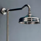 Groupe de douche duplex classique en laiton avec pomme de douche 3 tailles - Ercolina Viadurini