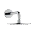 Ensemble pommeau de douche et douchette avec rosace ronde ou carrée - Kristio Viadurini