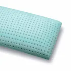 Oreiller en mémoire Aloe Feel Perforé de 15 cm de haut Fabriqué en Italie - Limoges Viadurini