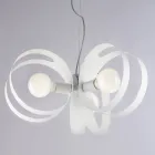 Luminaires design en verre et métal fabriqués en Italie pour créer - Capricornus Viadurini