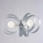Luminaires design en verre et métal fabriqués en Italie pour créer - Capricornus Viadurini