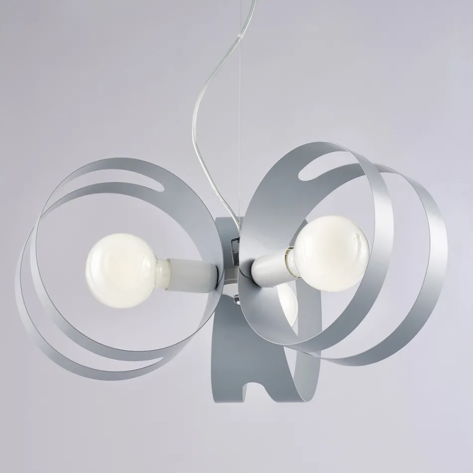 Luminaires design en verre et métal fabriqués en Italie pour créer - Capricornus Viadurini