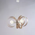 Luminaires design en verre et métal fabriqués en Italie pour créer - Capricornus Viadurini
