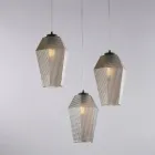 Luminaires design en verre et métal fabriqués en Italie pour créer - Libra Viadurini