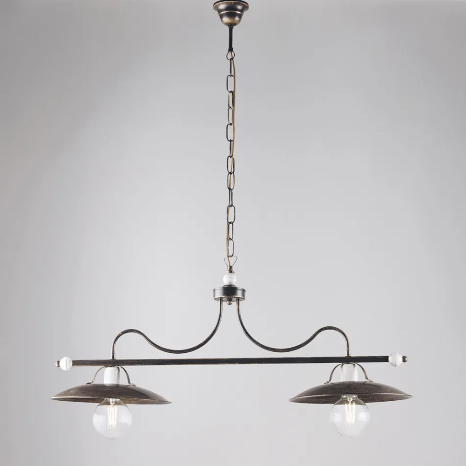 Luminaires en verre et métal fabriqués en Italie pour des espaces raffinés – Equinozio Viadurini