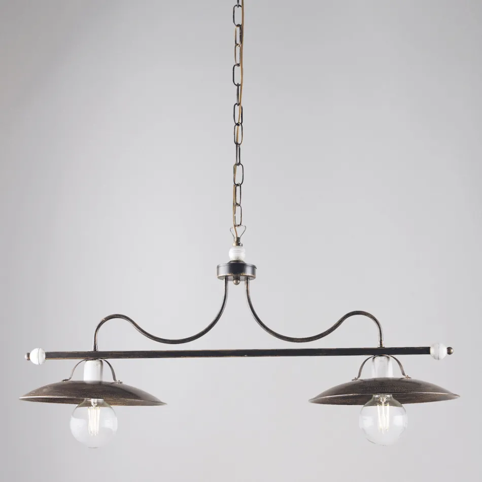 Luminaires en verre et métal fabriqués en Italie pour des espaces raffinés – Equinozio Viadurini