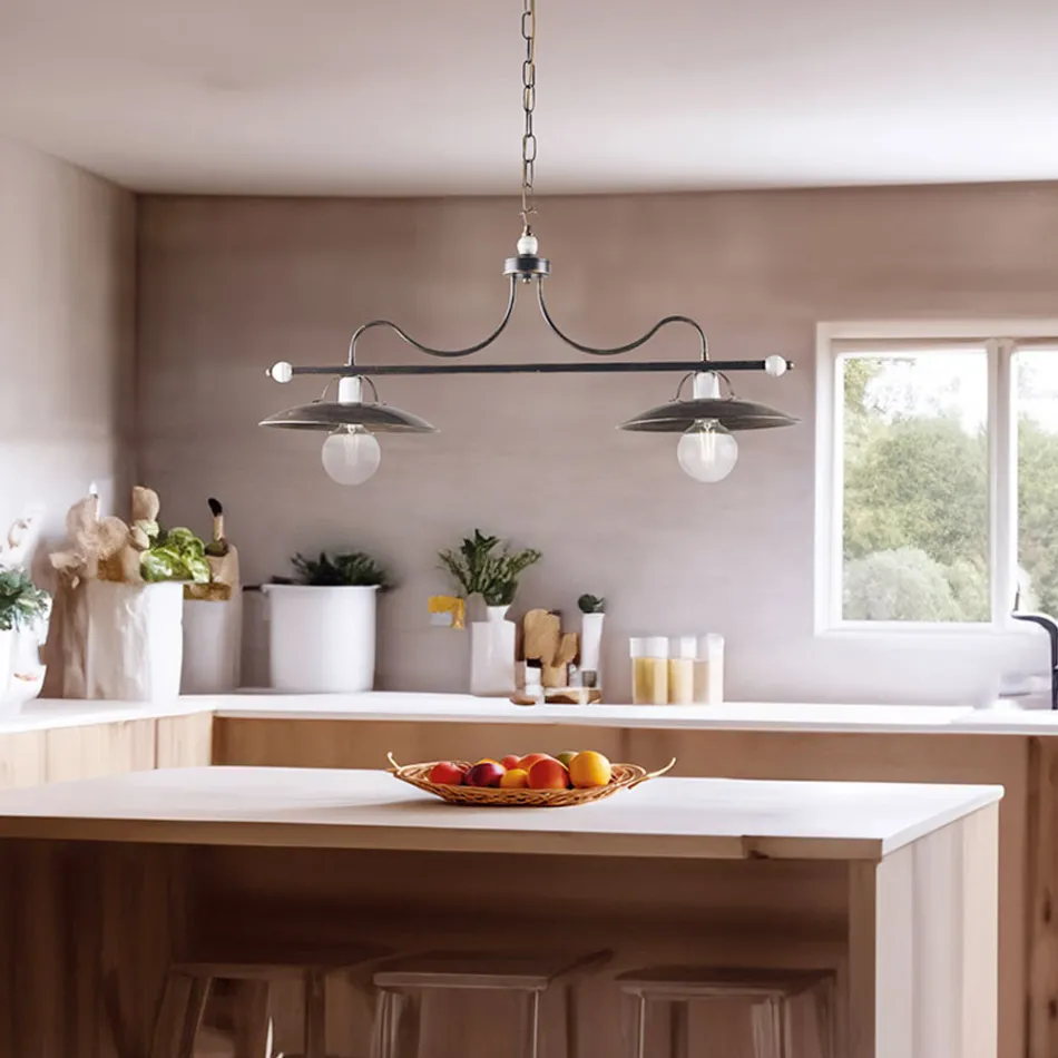 Luminaires en verre et métal fabriqués en Italie pour des espaces raffinés – Equinozio Viadurini