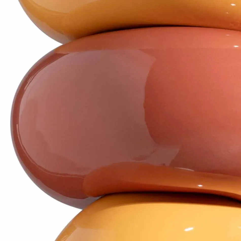 Lampe à 3 éléments en céramique de différentes formes Made in Italy - Bumbum Viadurini