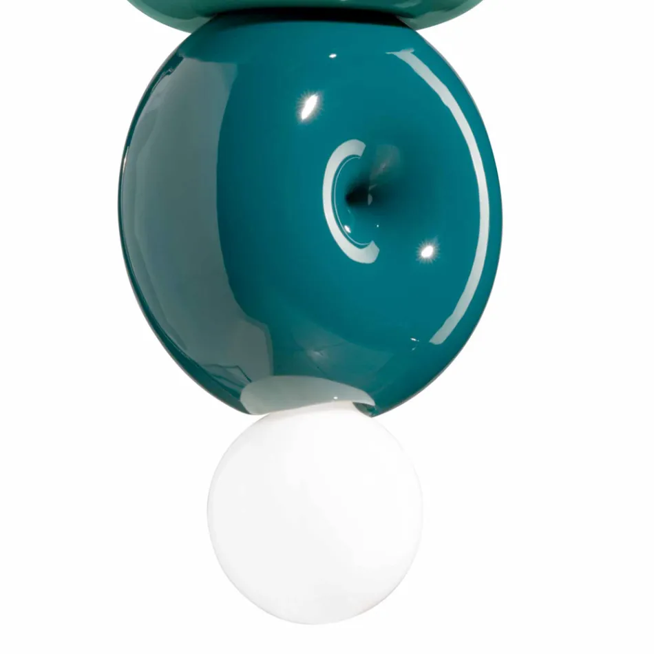 Lampe à 3 éléments en céramique de différentes formes Made in Italy - Bumbum Viadurini