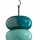 Lampe à 3 éléments en céramique de différentes formes Made in Italy - Bumbum Viadurini