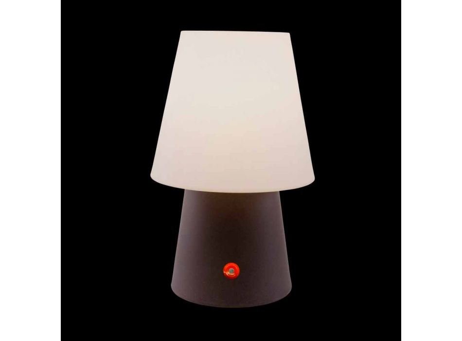 Lampe LED rechargeable en plastique coloré pour intérieur ou extérieur - Fungostar Viadurini