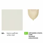 Applique en aluminium blanc fabriqué en Italie, Anusca Viadurini