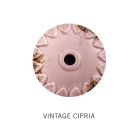 Applique Crescent faite à la main en fer et céramique - Vintage Viadurini