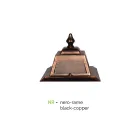 Applique d'extérieur vintage en aluminium fabriquée en Italie - Doroty Viadurini