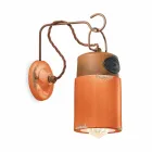 Applique en céramique et la rouille du fer Desiree Ferroluce Viadurini