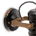 Applique en Fer et Céramique Industrielle Faite à la Main - Urbain Viadurini