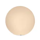 Lampe sphérique en polyéthylène couleur albâtre fabriquée en Italie - Calipso Viadurini