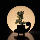 Lampe sphérique bicolore en polyéthylène Calipso pour usage aquatique, fabriquée en Italie Viadurini