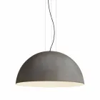 Lampe acier de suspension bicolor, Ø60xh.30xL.cavo100cm, Tara Viadurini
