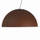 Lampe acier de suspension bicolor, Ø60xh.30xL.cavo100cm, Tara Viadurini
