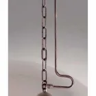 Pendentif laiton lampe d&#39;étanchéité et de verre blanc Viadurini