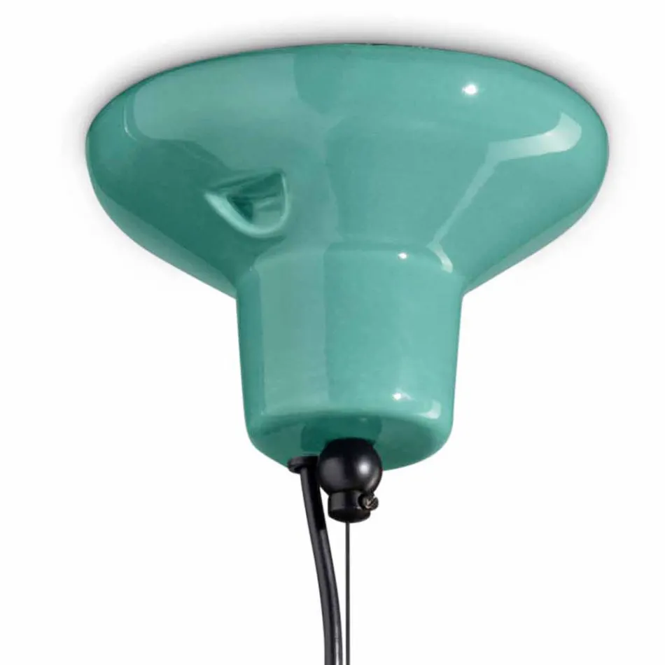 Lampe à suspension avec 3 éléments de formes différentes fabriquée en Italie - Bumbum Viadurini