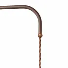 Lampe à suspension avec bras directionnel style campagnard Sally Viadurini