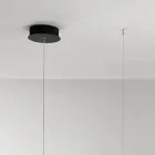 Lampe à suspension avec insert amovible en verre granulé - Catalpa Viadurini