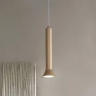 Lampe à Suspension avec Cadre en Métal et Câbles Réglables - Bouleau Viadurini