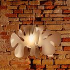 Lampe design méthacrylate pendentif, L.55 x P.55cm, Debora Viadurini